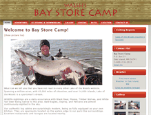 Tablet Screenshot of baystorecamp.com